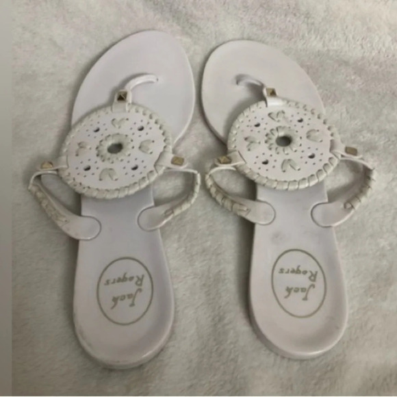 New! Jack Rogers Georgica jelly waterproof thong sandals rogers - Picture 4 of 9